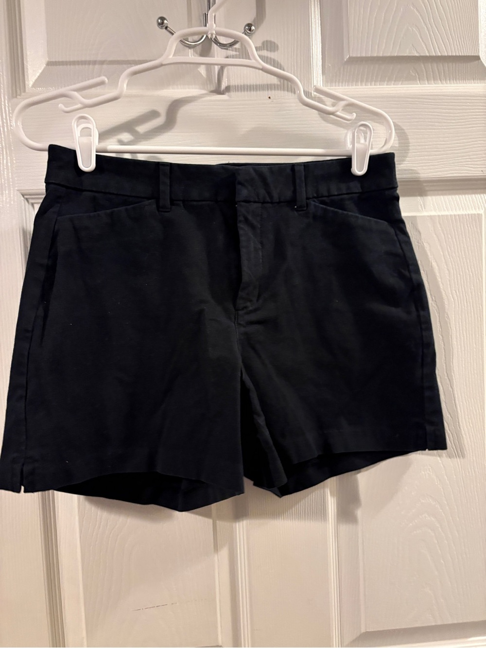Old Navy Black Women's Chino Bermuda Shorts